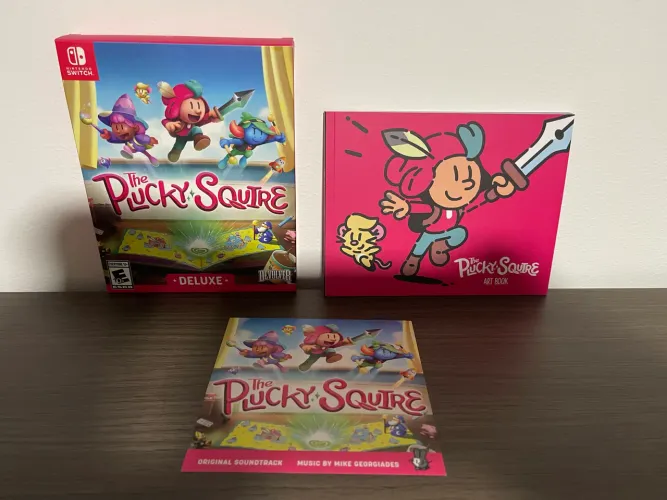 The plucky squire deluxe nintendo switch (SEM JOGO)