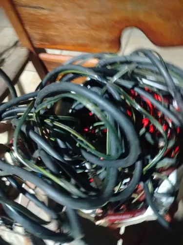 Cabo pra som e bateria 