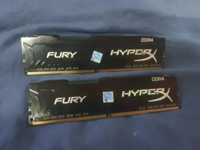 Memória Kingston Fury Beast 16gb (2x8gb) Ddr4 2666mz
