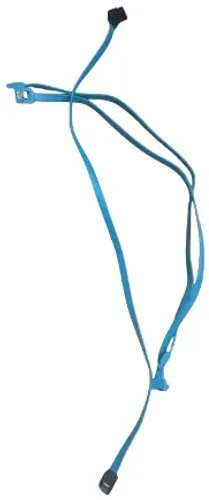 Kit de 3 cabo SATA 3.0 azul (30 centímetros cada) para HD, SSD e unidade ótica de CD & DVD