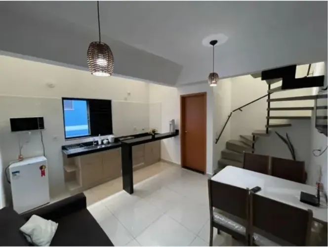 Apartamento Studio Blue Life Mobiliado - Próximo UniEvangélica - Hospital Ânima - HEANA
