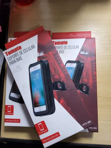 SUPORTES DE CELULAR PARA BIKE TOMATE MTG016