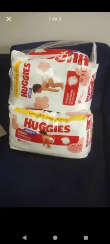 Vende-se fralda Huggies M