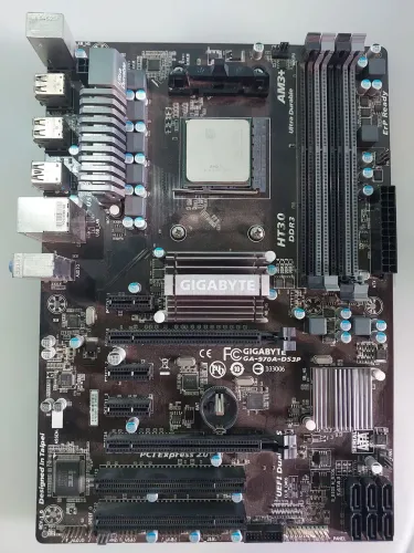 Placa mãe com defeito