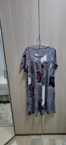Vestido curto GG