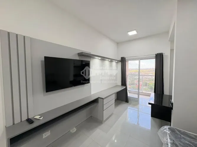 Apartamento studio mobiliado para alugar com 1 quarto na Ribeirânia, Ribeirão Preto