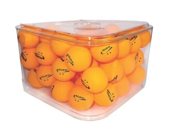 Pote com 36 bolas para ping pong , tenis de mesa , bolinhas LARANJA , ORIGINAL KLOPF 5081