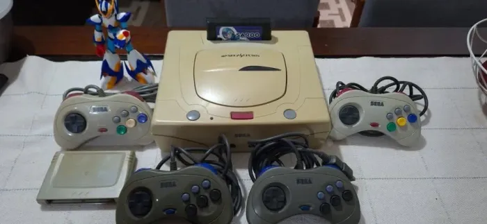 SEGA SATURN BRANCO
