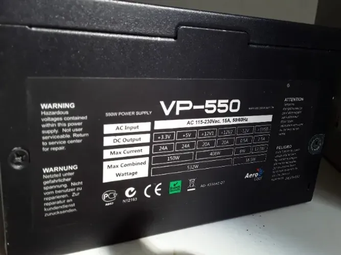 Peças de PC gamer antigo no estado