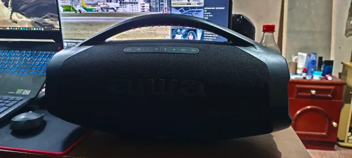 Caixa de som Boombox Aiwa