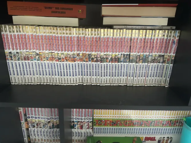 Coleção completa Naruto Gold (1 a 72) LACRADOS!