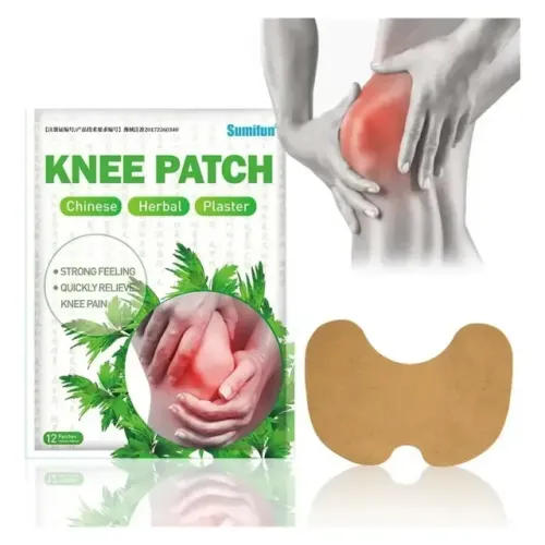 Kit36 Adesivos Dores No Joelho Inflamação Muscular Emplastro
