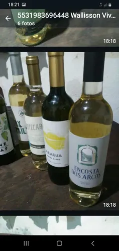 GARRAFAS DE VINHO SECO DELICIOSOS VINHOS NOVOS