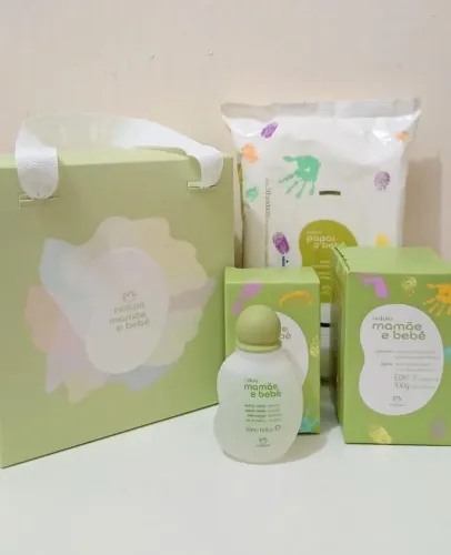 KIT MAMÃE E BEBÊ NATURA