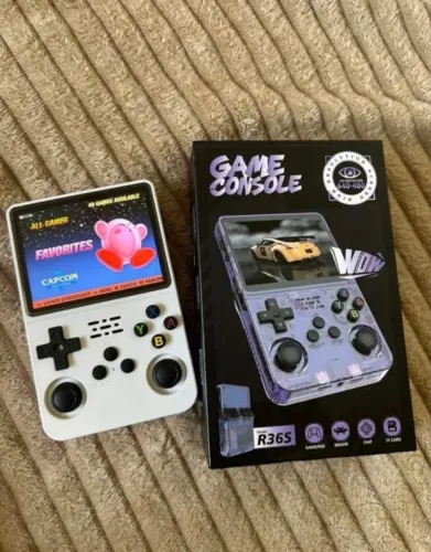 Gameboy R36S - 64GB (Produto novo, lacrado, na caixa)