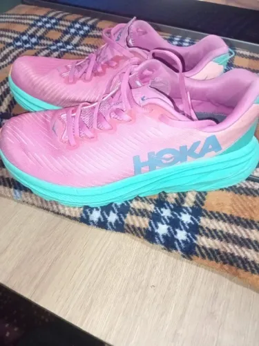 Tênis HOKA Rincon 3 Feminino Original Rosa/Turquesa ?