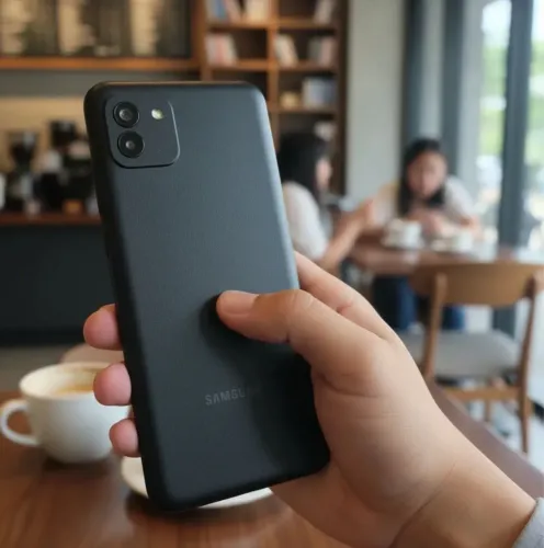 Samsung galaxy A03 - 64gb 4gb ram - preto
