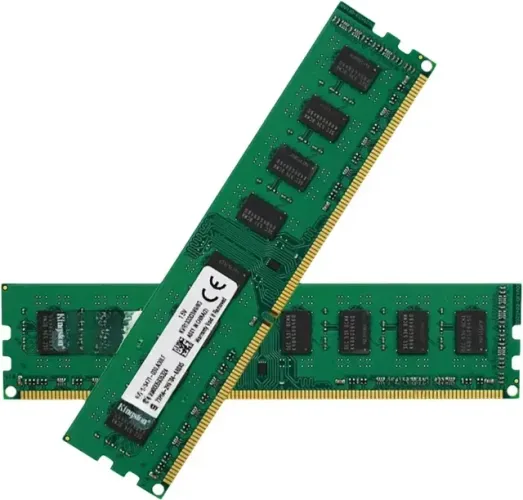 Lote 4 Memórias RAM 2GB DDR2 Kingston para PC Antigo / Coleção