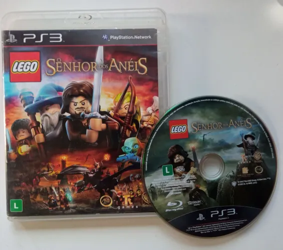 Lego o Senhor dos anéis Ps3 Original usado