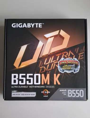 Placa-mãe Gigabyte B550M K Nova