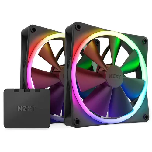 Kit Fans NZXT 140mm rgb/controladora