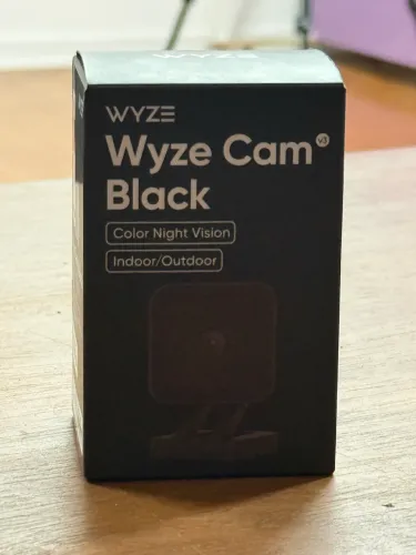Câmera Wyze Cam v3 Black Edition - Nova, Nunca Usada