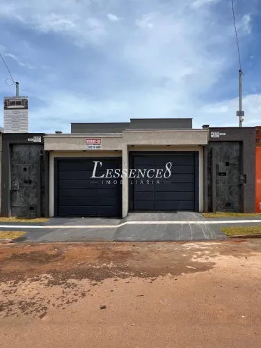 Casa 2Qts | 125m² | Área Gourmet | Res. Drª Zélia Nunes | Senador Canedo