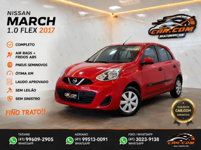 Nissan March 1.0 12V Flexstart 5P 2017