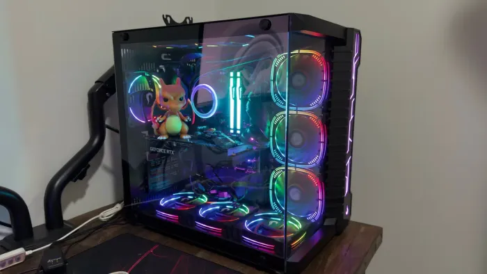 PC Gamer Ryzen 5 7600 + RTX 3060 12GB + 16GB DDR5 + 3,5TB SSD