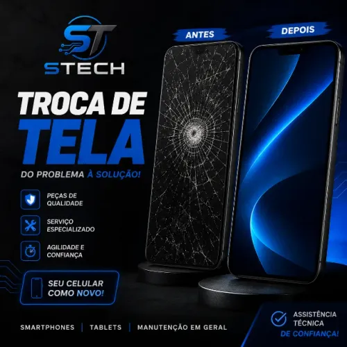 Troca de Tela de Celular | Assistência Técnica