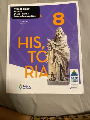 Livro de História 8 ano. - Editora Brasil