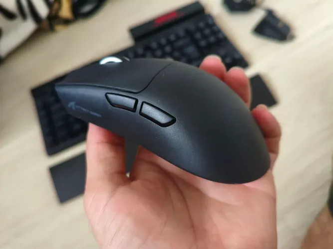 Mouse Attack Shark x11 novo + Teclado Redragon Magic Wand Pro