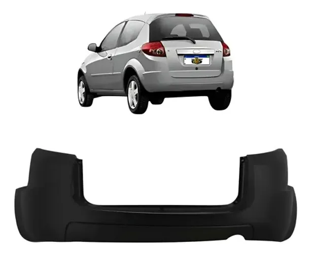 Parachoque Traseiro Ford Ka 2008 2009 2010 2011