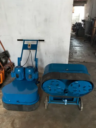 Máquina politriz para pisos industriais