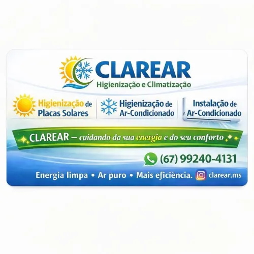 Manutenção e limpeza de ar condicionado e placa solar