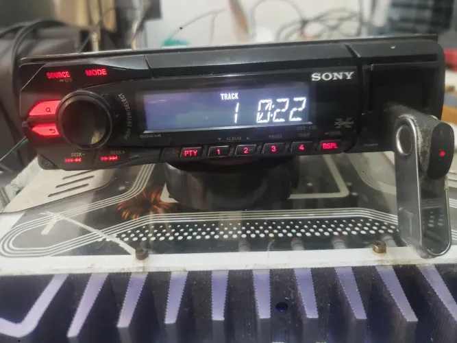 Radio de carro sony