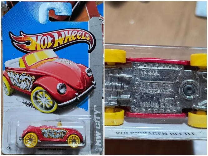 Fusca Hotwheels 