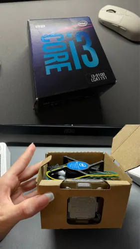 i3 9100 c/caixa e cooler
