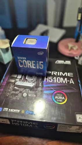 Placa mãe H510-A e i5 10400