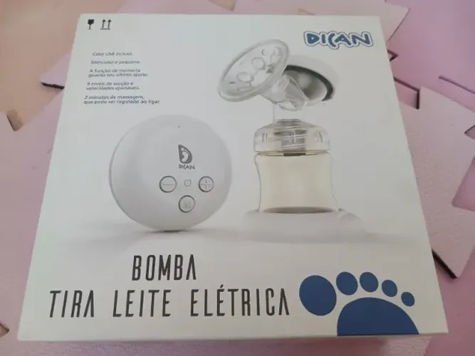 Bomba tira leite elétrica Dican