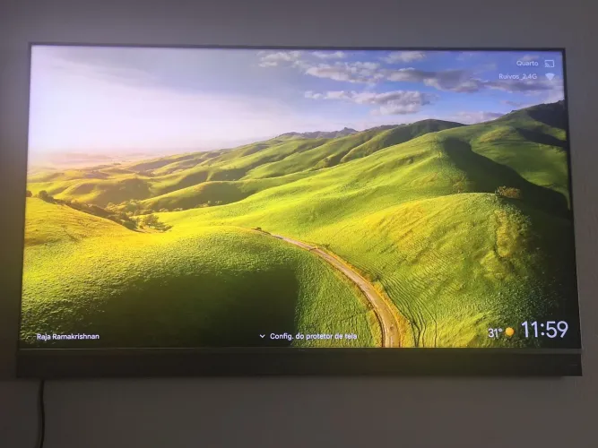 Tv 65 Smart 4k Mini led com Google e Soundbar