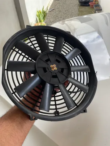 Eletroventilador Auxiliar Universal Slim 12v 80w - Semi-novo (Pouco Uso)