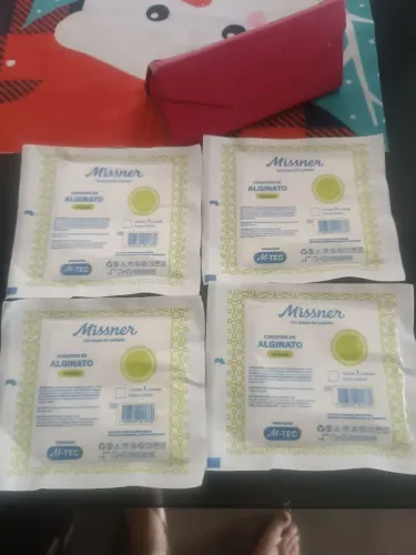 Kit com 4 unidades de curativo de Alginato de cálcio