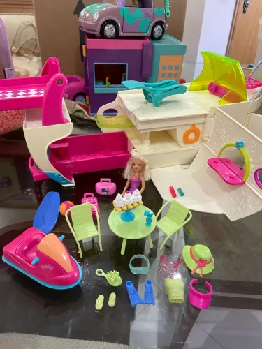 iate da polly pocket 2008 completo playset