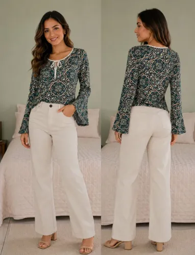 Calça e blusa