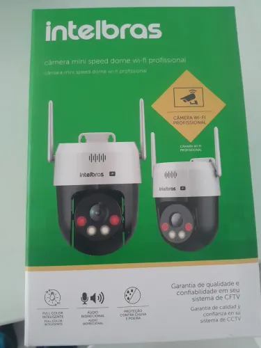 Câmera Wi-Fi intelbras profissional mini sd vipw 1300