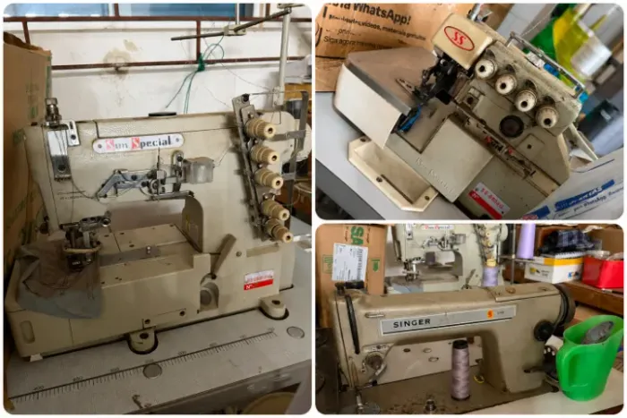 Oportunidade: Kit Completo de Máquinas de Costura Industrial (3 Máquinas)