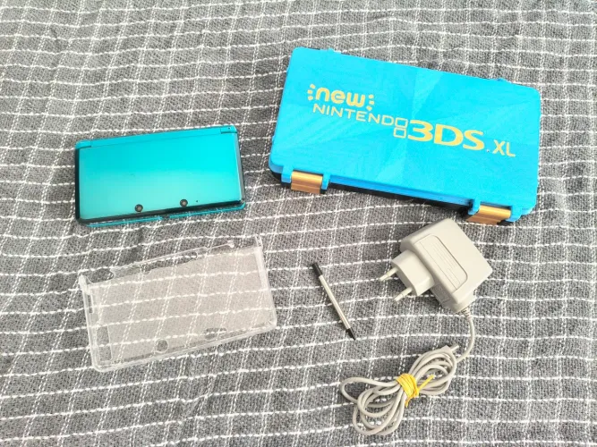 Nintendo 3DS Aqua Blue Desbloqueado  