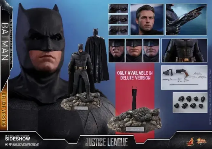 Hot Toys MMS456 Justice League Batman Deluxe Version Ben Affleck