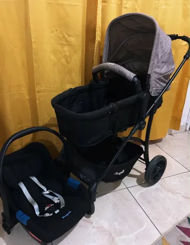 CARRINHO MOISÉS + BEBÊ CONFORTO DA BURIGOTTO